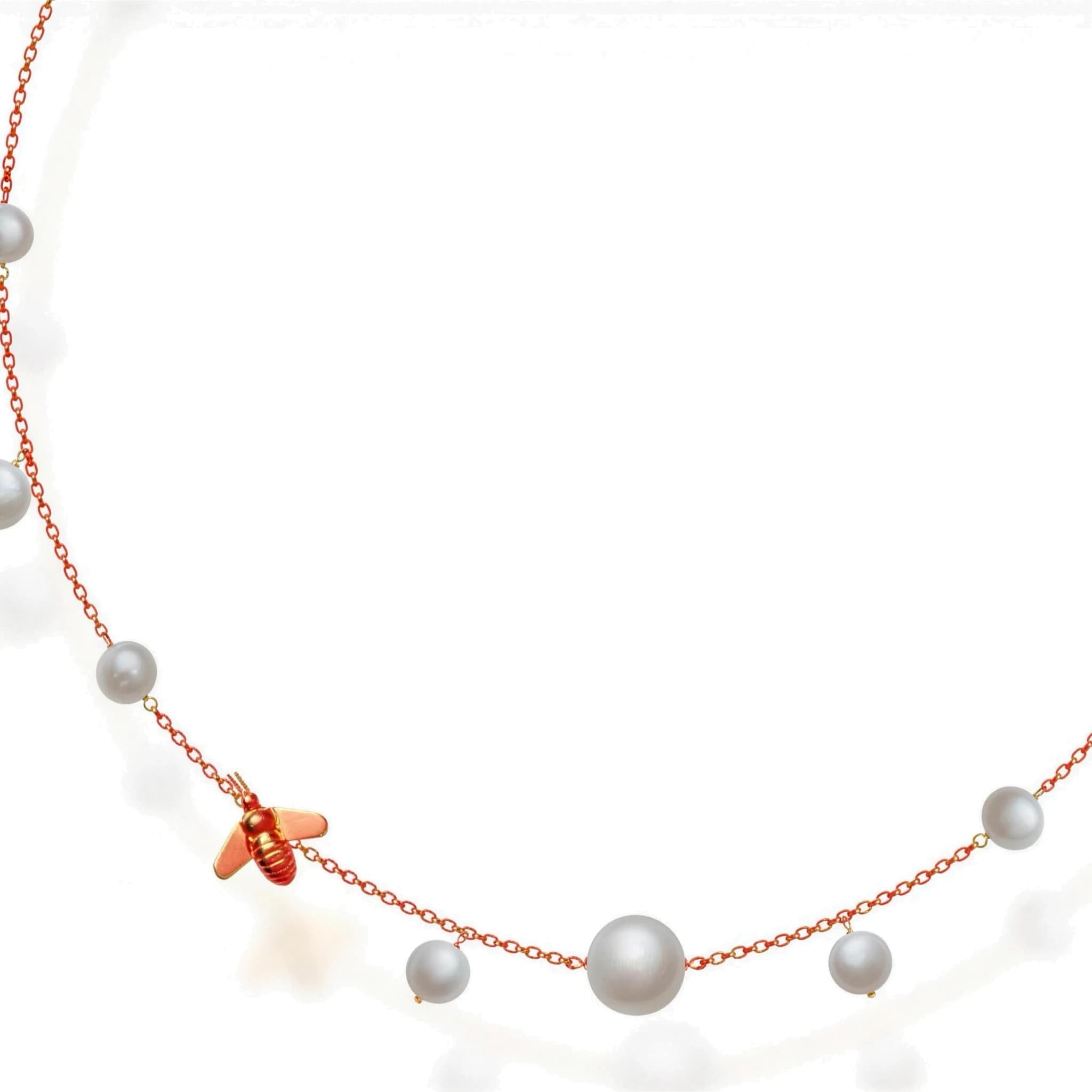 Choker Bee Ouro Rosa