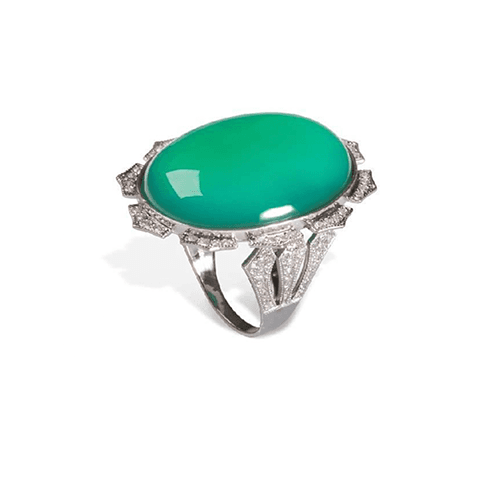 ANEL DIAMANTES E AGATA