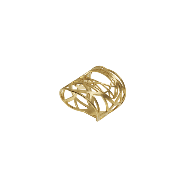 ANEL HEART OURO AMARELO