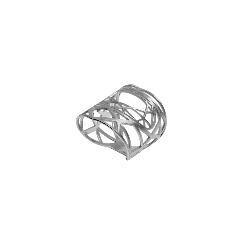 ANEL HEART OURO BRANCO