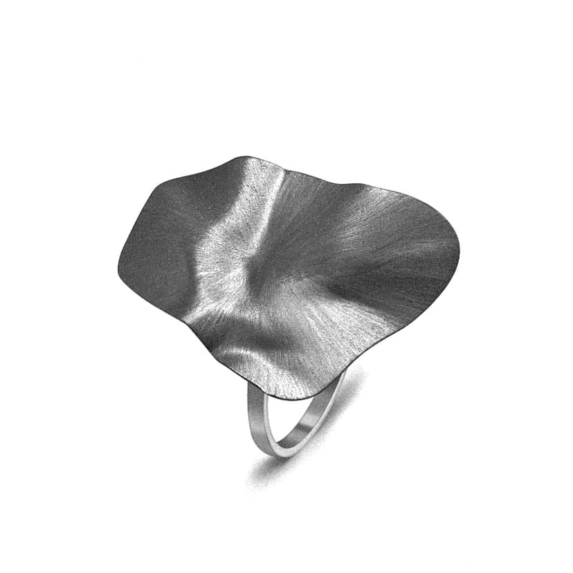 ANEL OURO BRANCO 18K - INSÓLITO