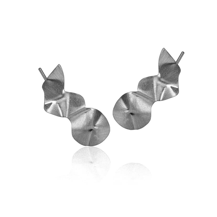EAR CUFF OURO BRANCO 18K - INSÓLITO