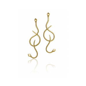 BRINCO PRIMEIRO CICLO EM OURO AMARELO 18K, COM ACABAMENTO FOSCO.