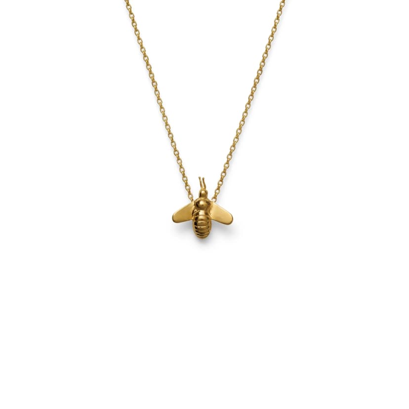 Choker Single Abelhinha em Ouro 18K