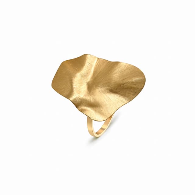 Anel Ouro Amarelo 18K - Insólito