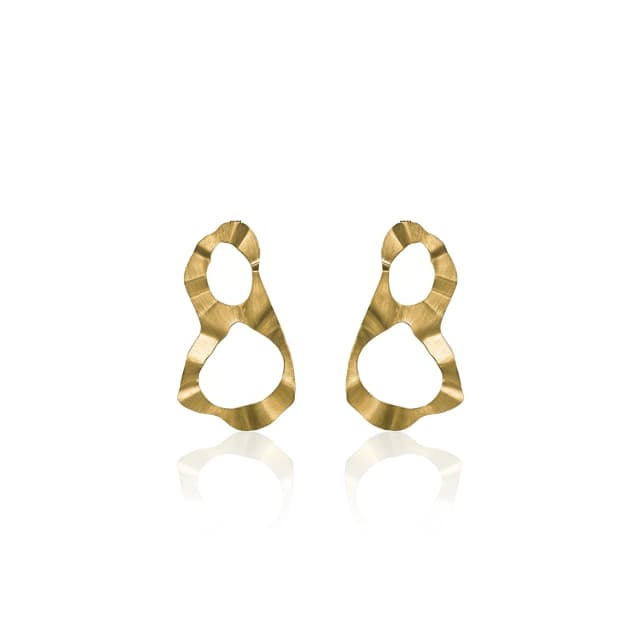 Aplique Vazado Insólito Ouro Amarelo 18K