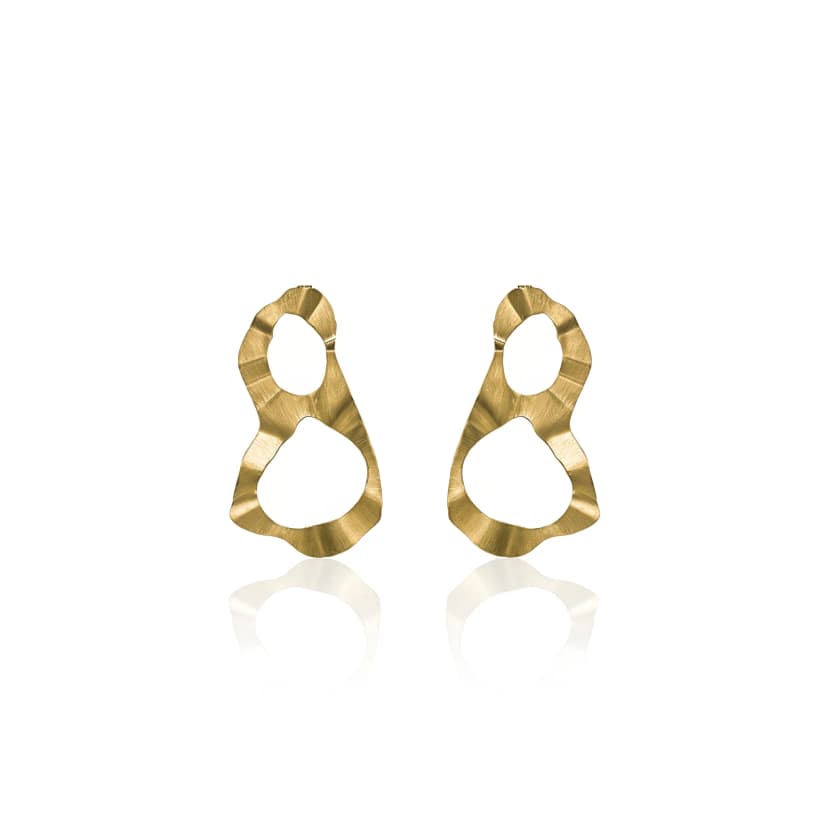 Aplique Vazado Insólito Ouro Amarelo 18K