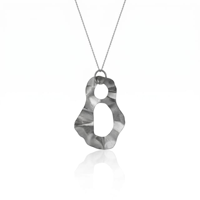 Colar Insólito em Ouro Branco 18K