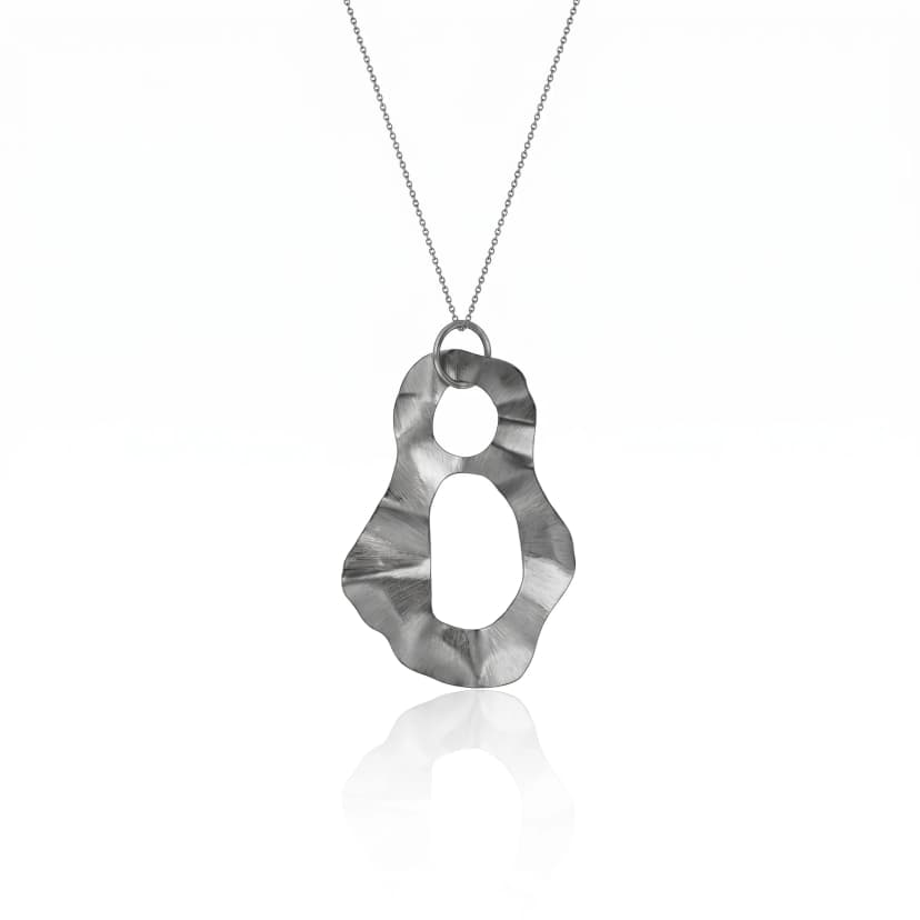 Colar Insólito em Ouro Branco 18K