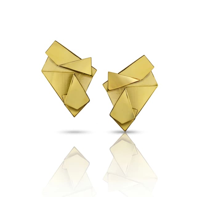 Brinco Quotidien em Ouro Amarelo 18K