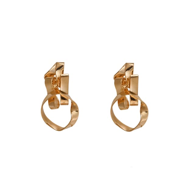 Brinco Harmonia em Ouro Rosa