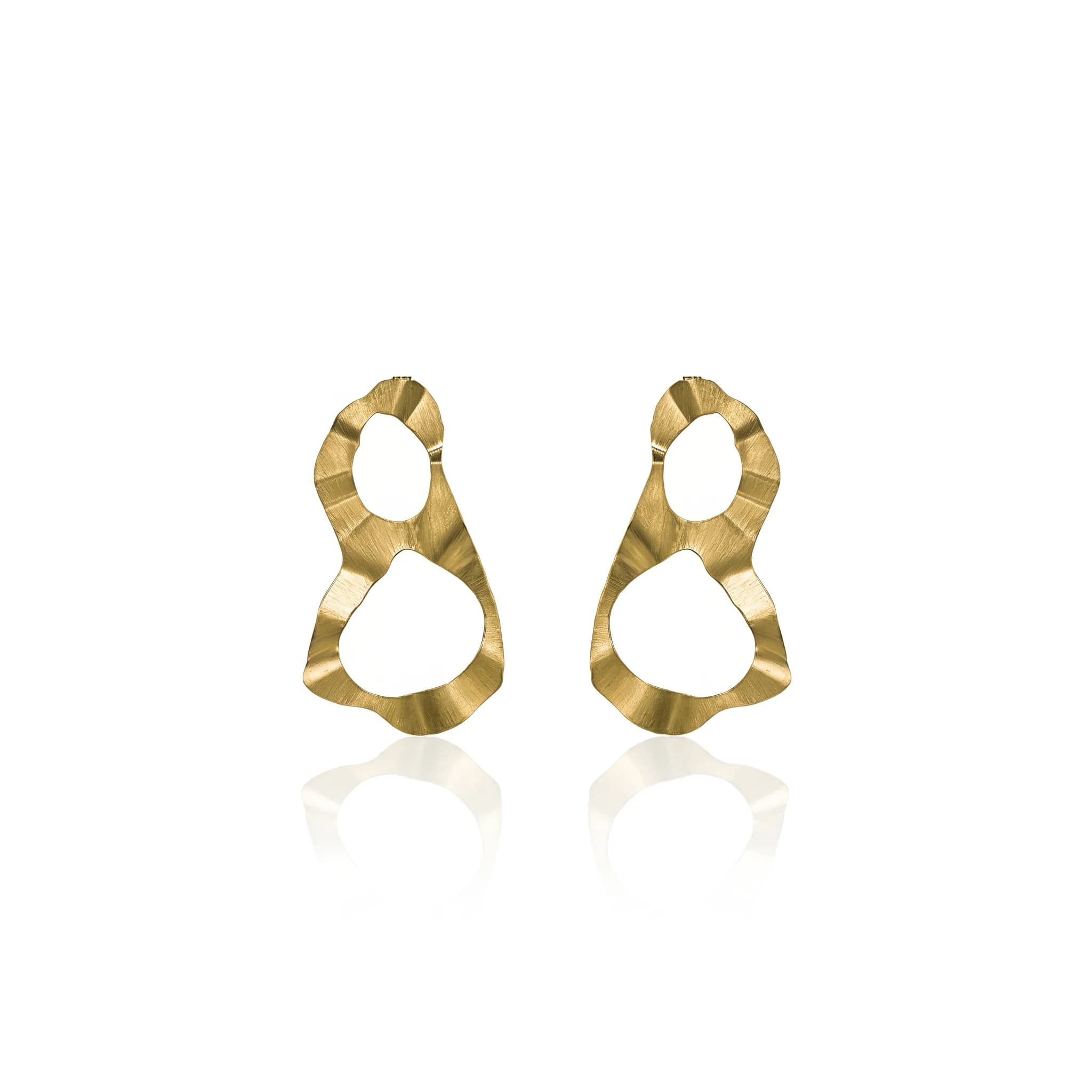 Aplique Vazado Insólito Ouro Amarelo 18K